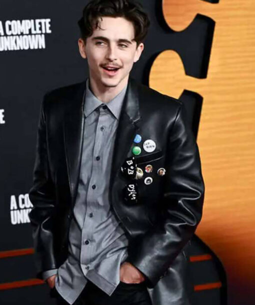 Timothée Chalamet Black Blazer
