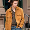 Timothée Chalamet Leather Jacket