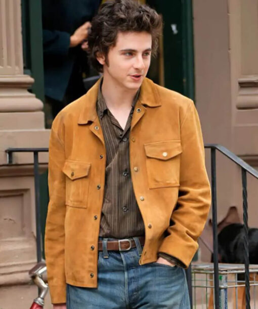 Timothée Chalamet Leather Jacket