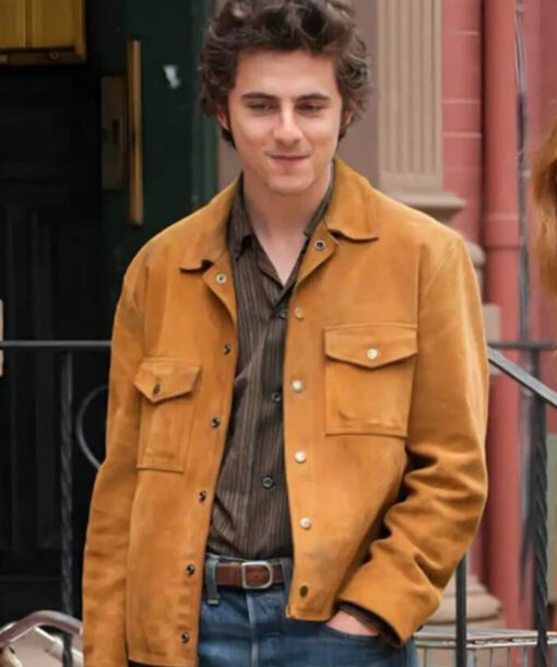 Timothée Chalamet Leather Jacket
