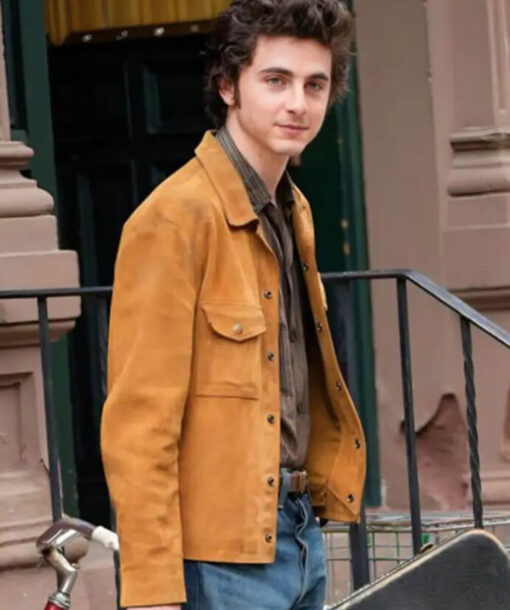 Timothée Chalamet Leather Jacket