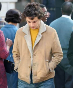Timothée Chalamet Shearling Jacket