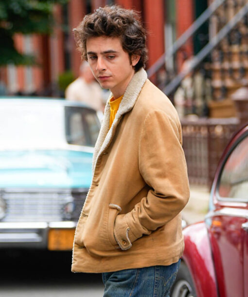 Timothée Chalamet Shearling Jacket