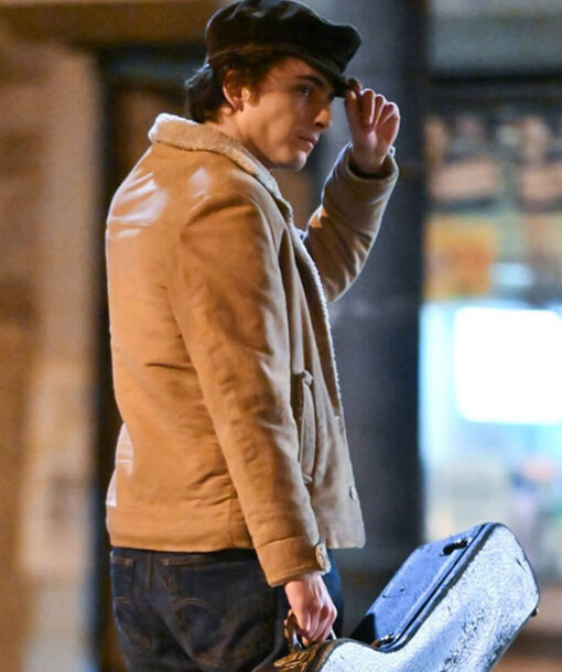 Timothée Chalamet Shearling Jacket