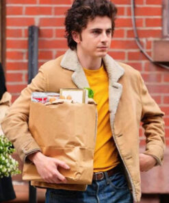 Timothée Chalamet Shearling Jacket