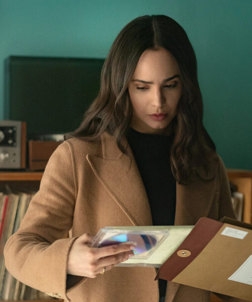 Sofia Carson Trench Coat