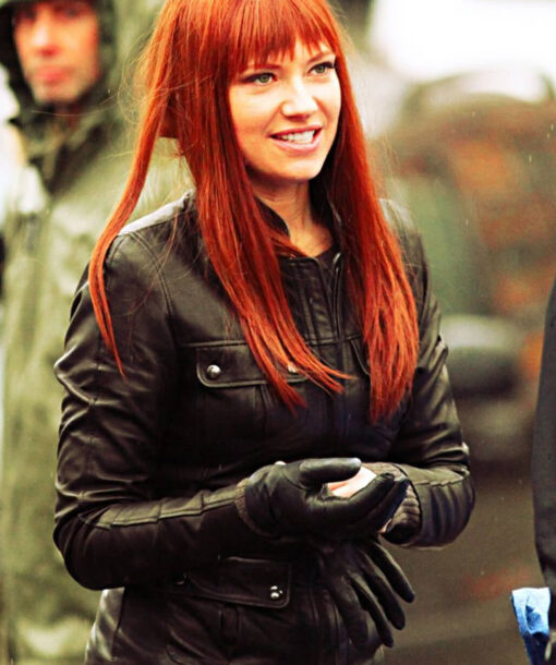 Anna Torv Leather Jacket