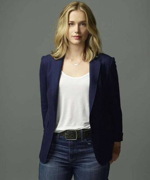 Elizabeth Lail Cotton Blazer
