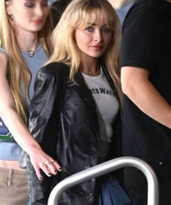 Sabrina Carpenter Black Jacket
