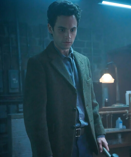 Penn Badgley Wool Blazer