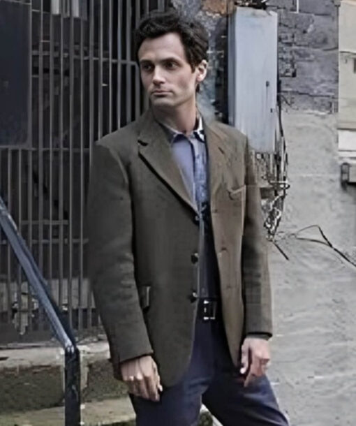 Penn Badgley Wool Blazer