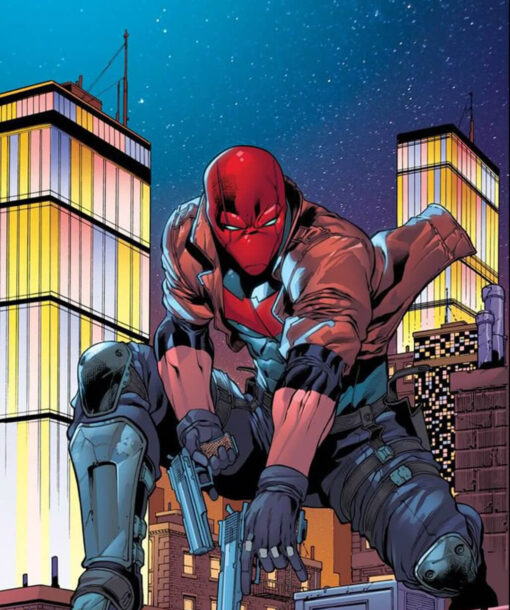 Red Hood Leather Jacket