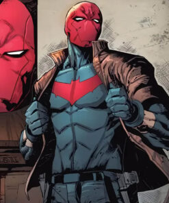 Red Hood Leather Jacket