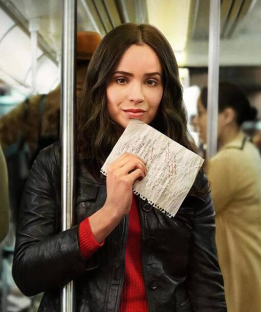 Sofia Carson Leather Jacket