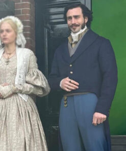 Aaron Taylor Johnson Blue Tailcoat