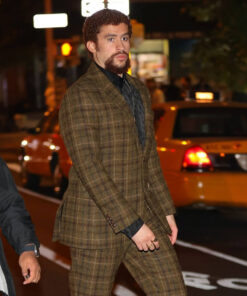 Bad Bunny Checkered Blazer