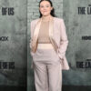 Bella Ramsey Pink Suit