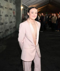 Bella Ramsey Pink Suit