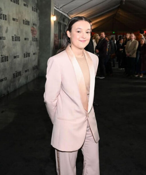 Bella Ramsey Pink Suit
