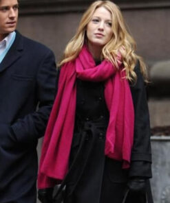 Blake Lively Black Coat