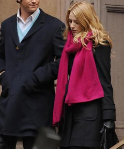 Blake Lively Black Coat