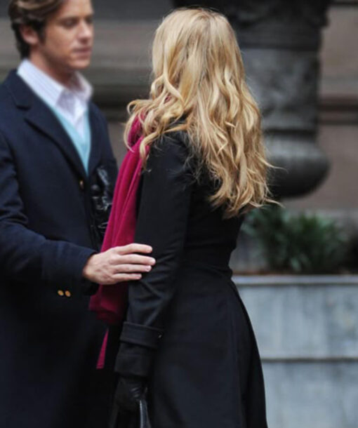 Blake Lively Black Coat