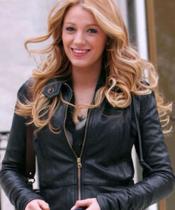 Blake Lively Black Jacket