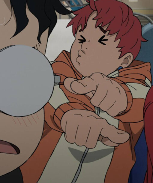 Jin Enjouji Orange Jacket