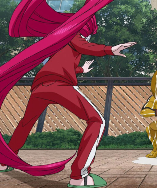 Momo Ayase Red Tracksuit