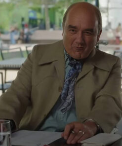 David Haig Green Coat