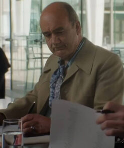 David Haig Green Coat