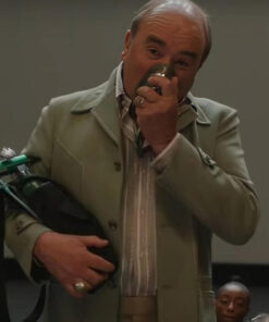 David Haig Étoile 2025 Nicholas Leutwylek Green Wool Coat