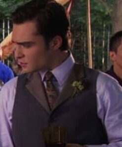 Chuck Bass Grey Vest