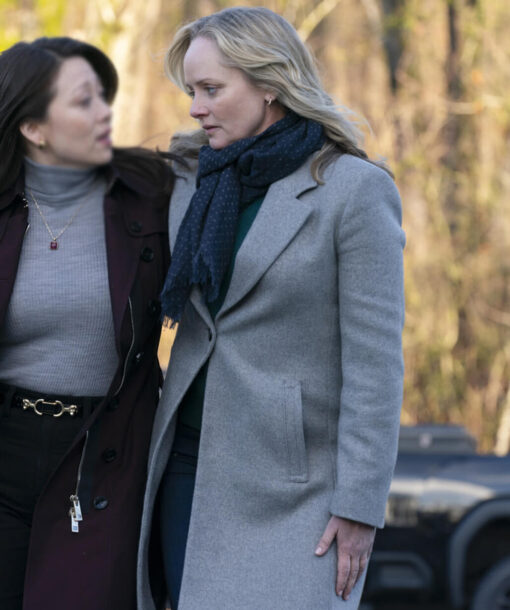 Erika Kennedy Grey Coat