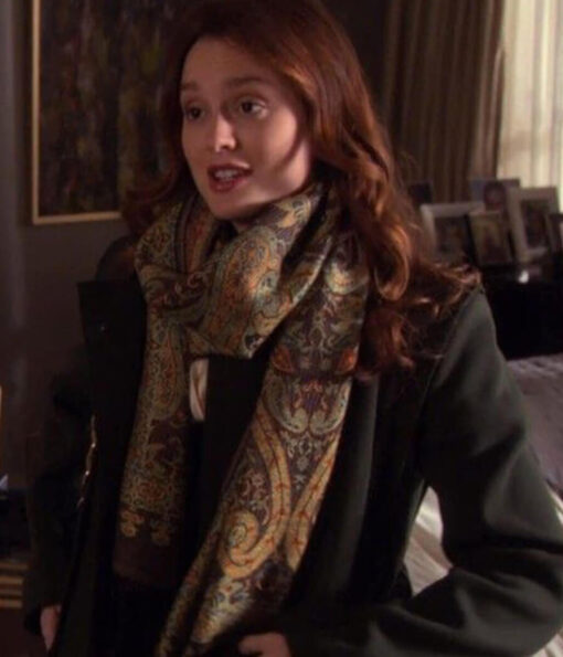 Blair Waldorf Green Coat