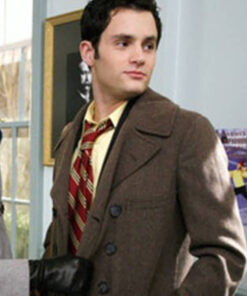 Dan Humphrey Brown Coat