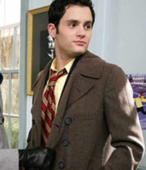 Dan Humphrey Brown Coat