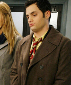 Dan Humphrey Brown Coat