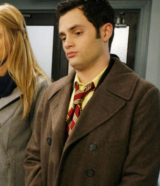 Dan Humphrey Brown Coat