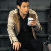 Dan Humphrey Beige Jacket
