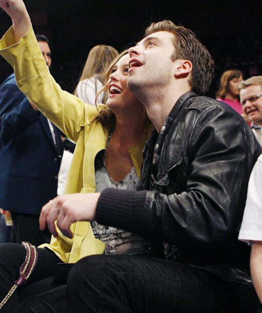 Sebastian Stan Black Jacket