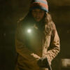 Isabela Merced Brown Jacket