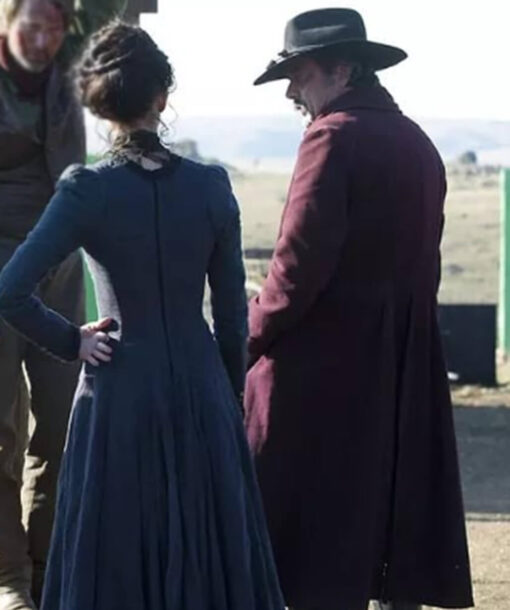Jeffrey Dean Maroon Coat