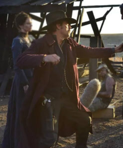 Jeffrey Dean Maroon Coat