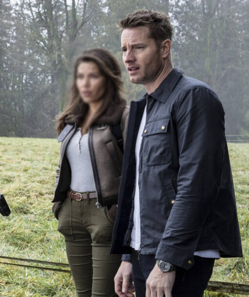 Justin Hartley Black Jacket