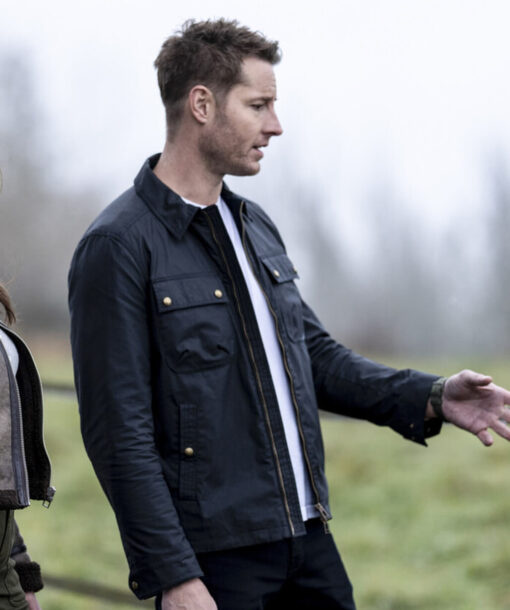 Justin Hartley Black Jacket