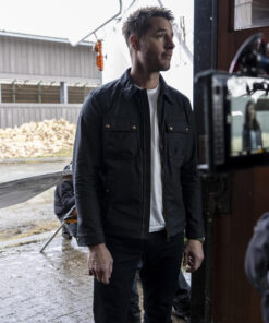 Justin Hartley Black Jacket