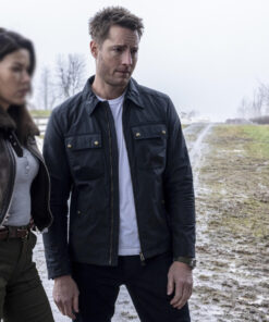 Justin Hartley Black Jacket