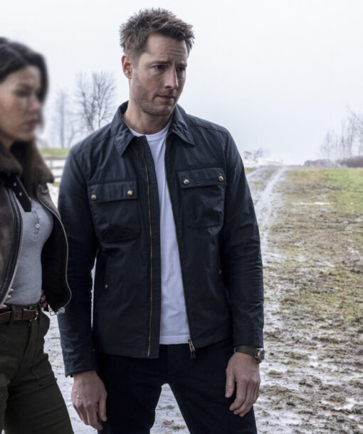Justin Hartley Black Jacket