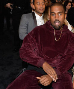 Kanye West Velvet Tracksuit